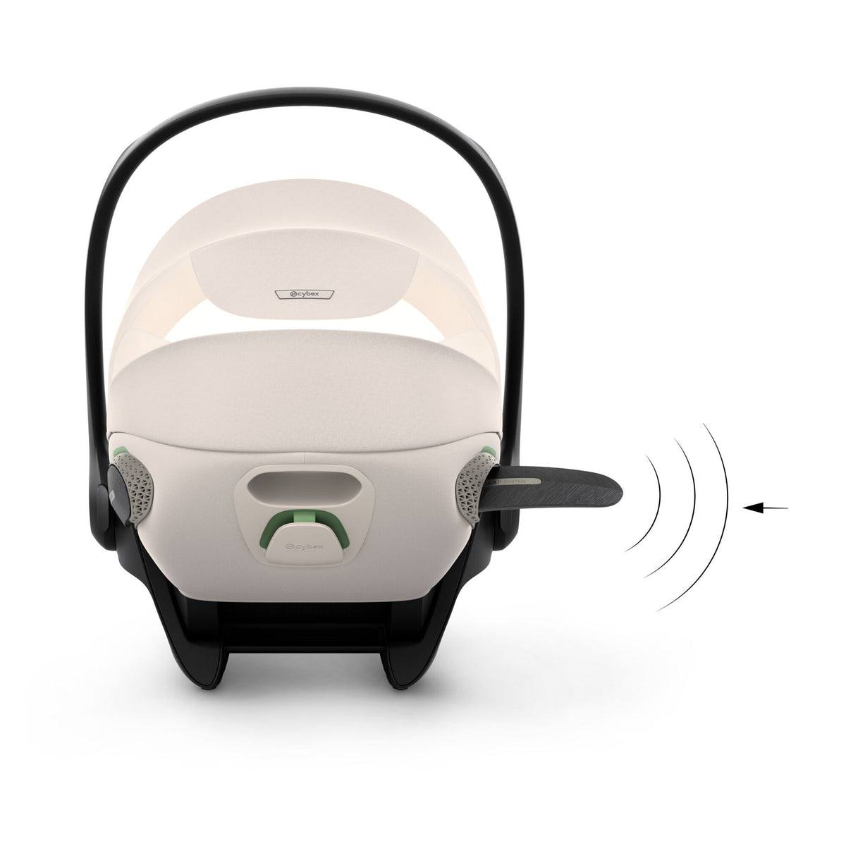 Cybex Cloud S i-Size Infant Car Seat | STYLE - Amber Brown 8