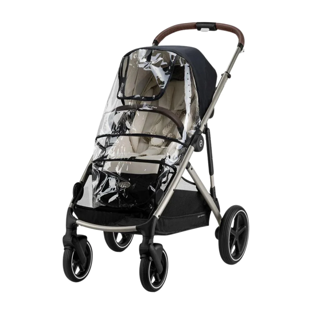 Cybex eGazelle 9 Piece Bundle | inc Gold Footmuff - Almond Beige 13