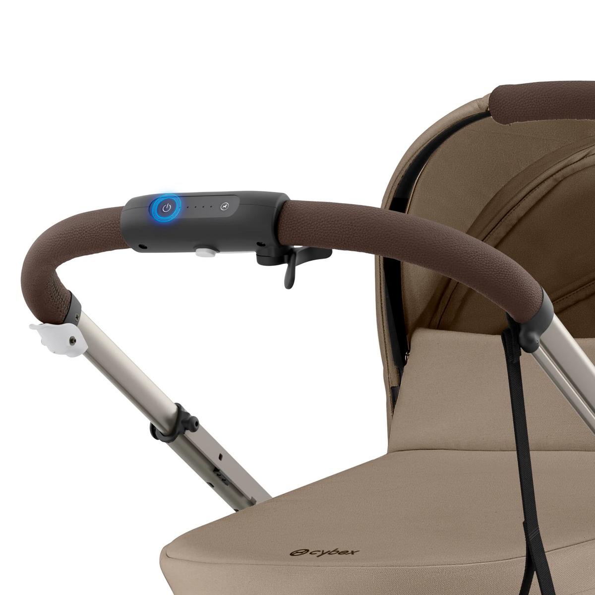 Cybex eGazelle 9 Piece Bundle | inc Gold Footmuff - Almond Beige 3