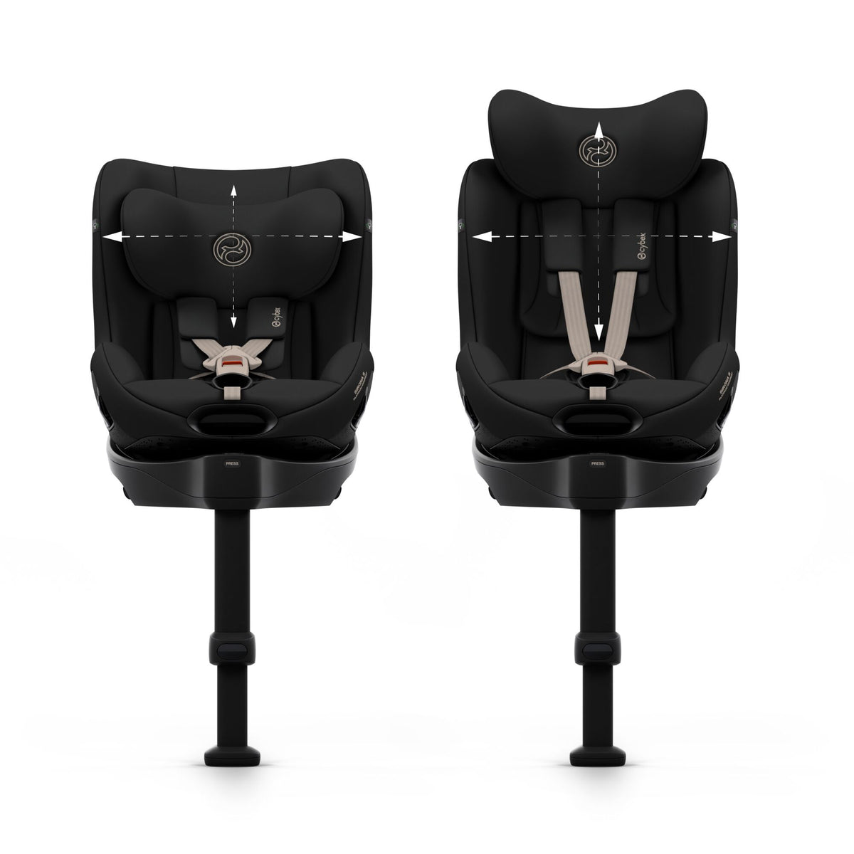 Cybex Sirona S i-Size 360° Car Seat | COMFORT - Sepia Black 2