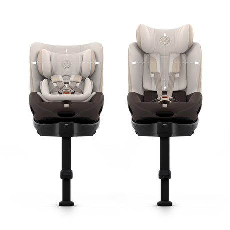 Cybex Sirona S i-Size 360° Car Seat | STYLE - Amber Brown 4