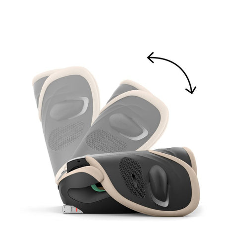 Cybex Solution G2 Folding High Back Booster - Almond Biege 4