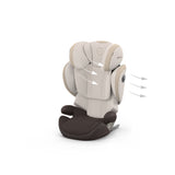 Cybex Solution S i-Size Child Car Seat | STYLE - Amber Brown 5