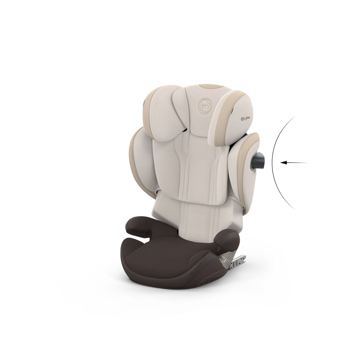 Cybex Solution S i-Size Child Car Seat | STYLE - Amber Brown 6