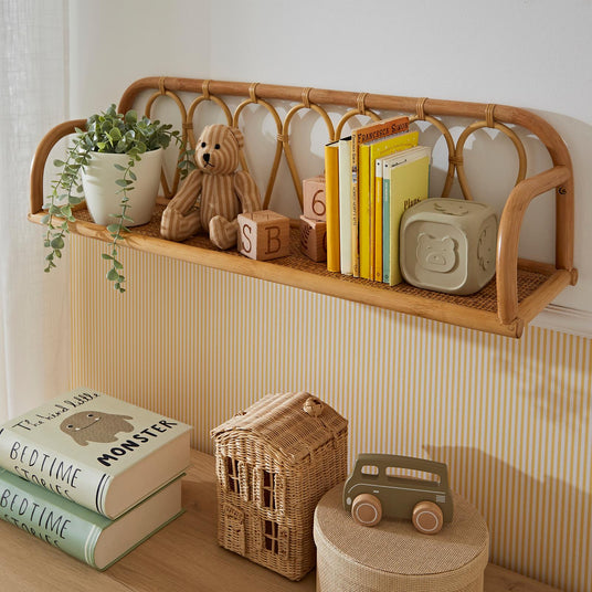 CuddleCo Aria Shelf Large - Rattan