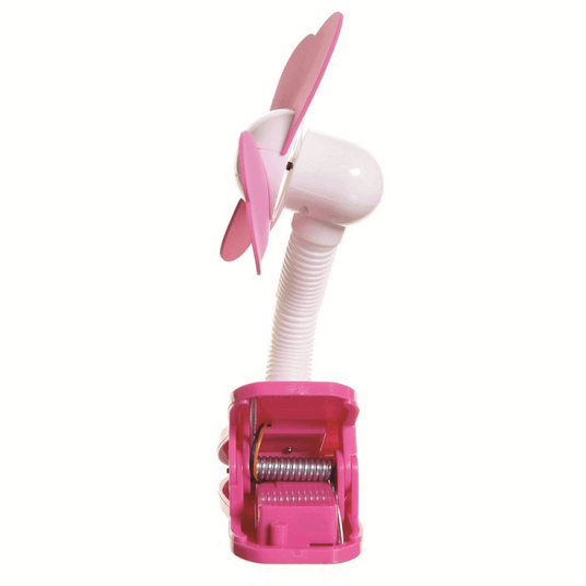 Dreambaby Portable Clip On Stroller Fan - Pink 3