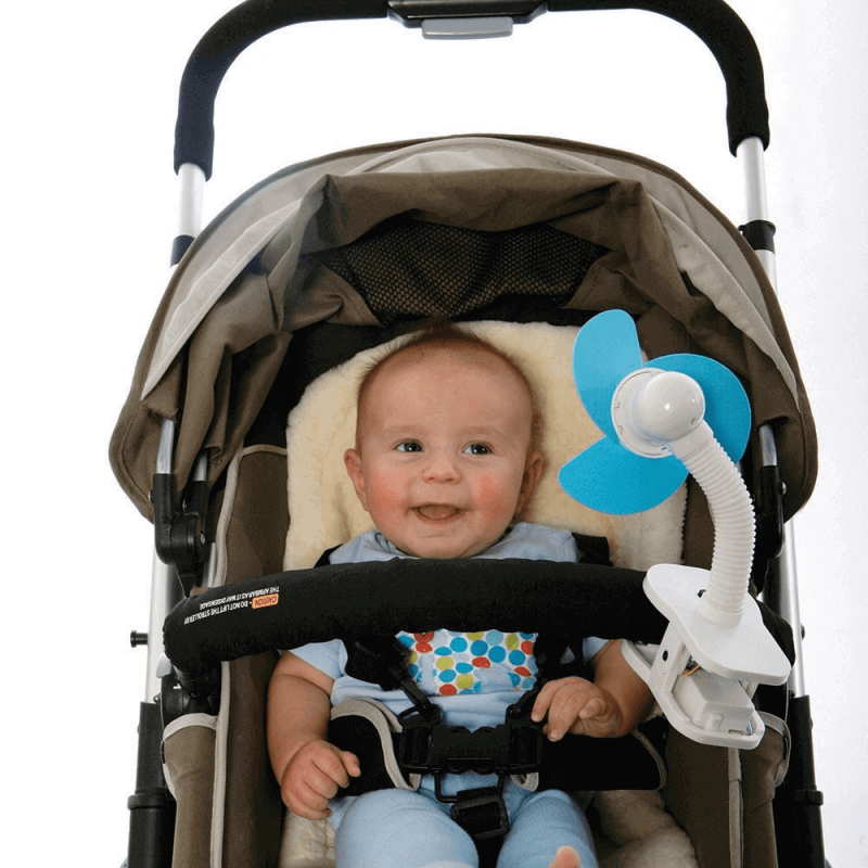 Dreambaby Portable Stroller Fan -Blue 5