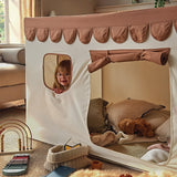 CuddleCo Play House with Scalloped Bunting - Tuscany