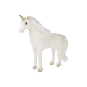 CuddleCo Standing Unicorn 90cm - Gold Dust