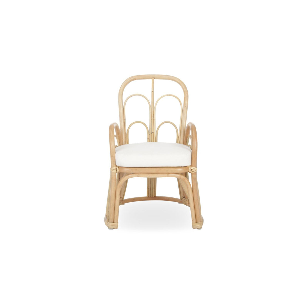 CuddleCo Aria Wave Children's Chair - Rattan