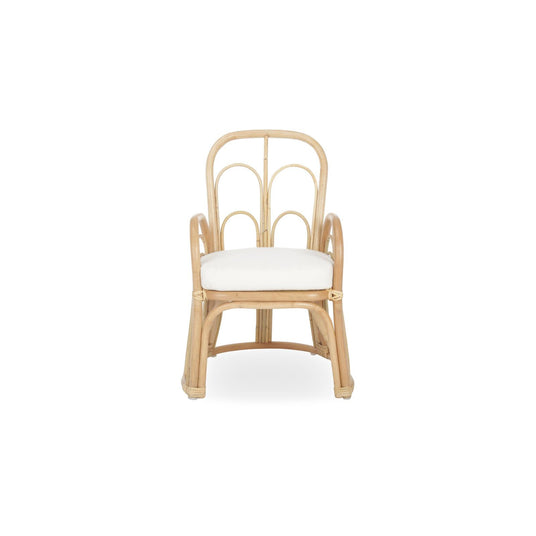 CuddleCo Aria Wave Children's Chair - Rattan