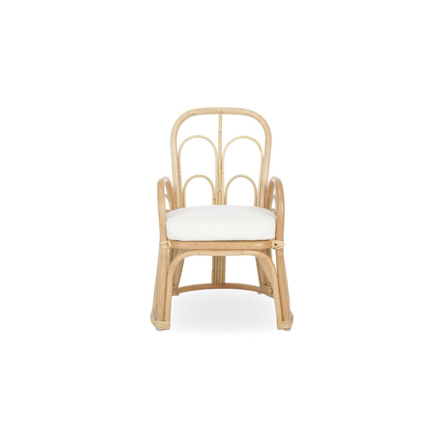 CuddleCo Aria Wave Children's Chair - Rattan