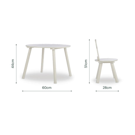 CuddleCo Play Table with 2 Chairs - Bear