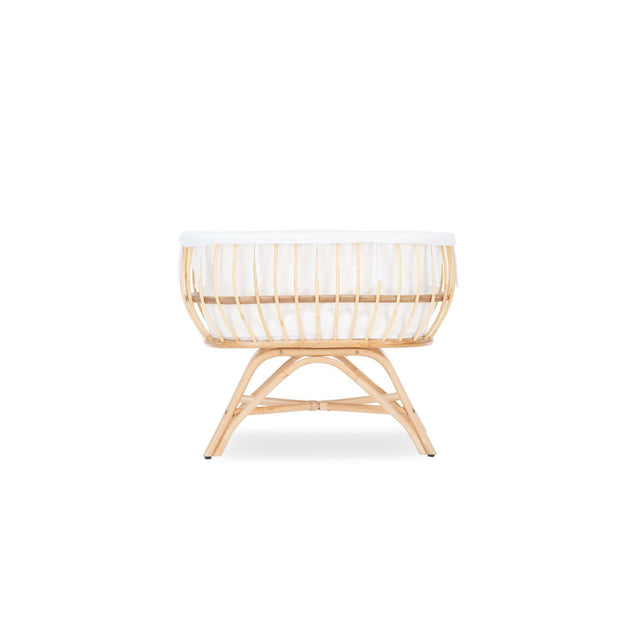 CuddleCo Aria Crib - Rattan