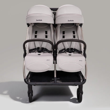 Jovikids Ayla Double Pushchair - Dawn Beige