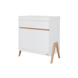 Tutti Bambini Fuori Chest Changer / Dresser - White / Light Oak