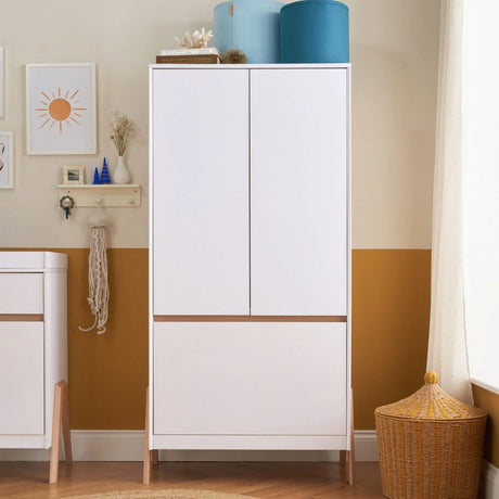 Tutti Bambini Fuori Wardrobe - White / Light Oak