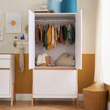 Tutti Bambini Fuori Wardrobe - White / Light Oak