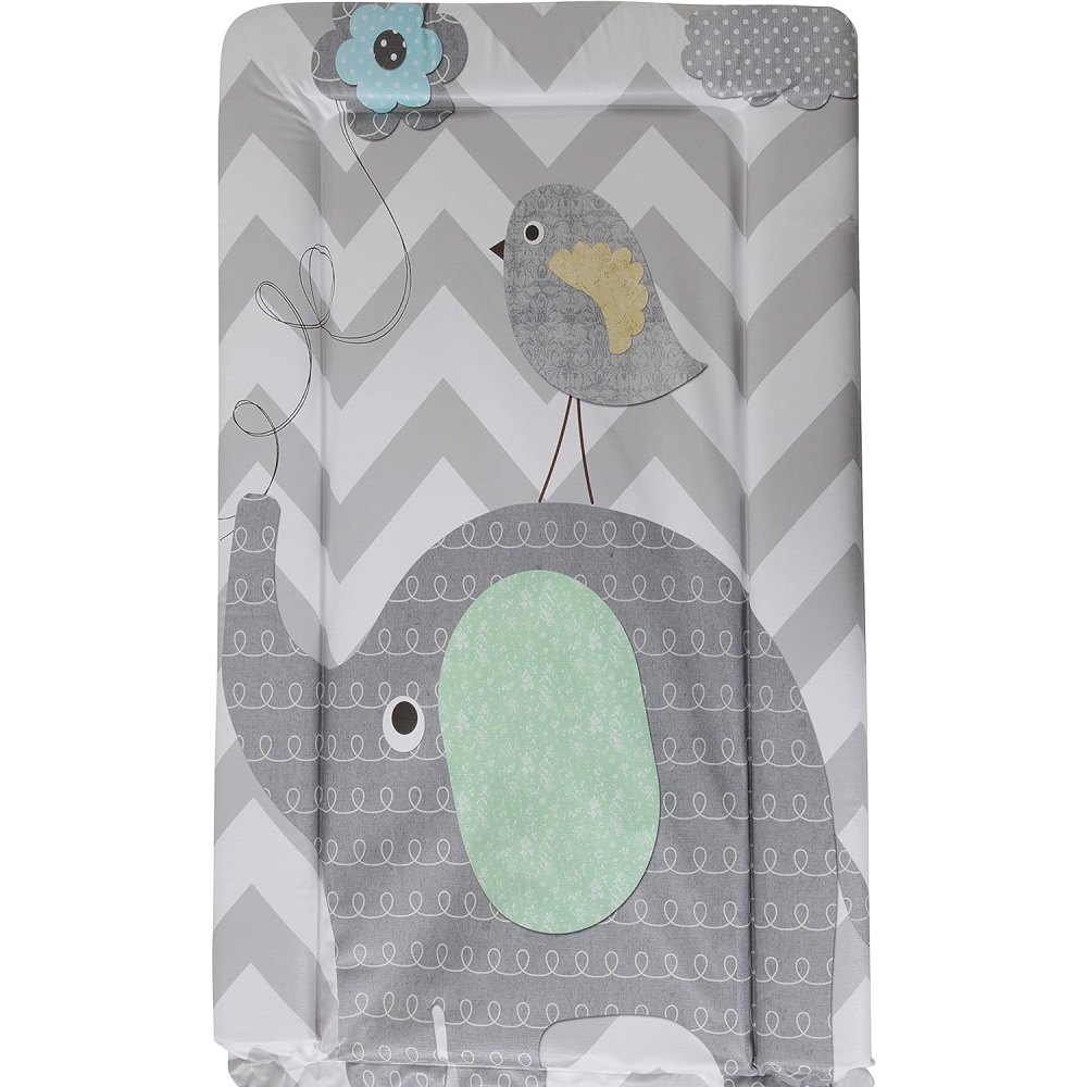 Soft Foam Changing Mat Elephant Chevron