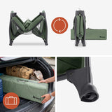 Hauck Play N Relax Centre Travel Cot - Olive Green 3