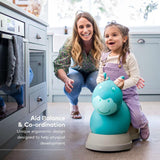 Micro Scooter Ride on Space Hopper - Aqua