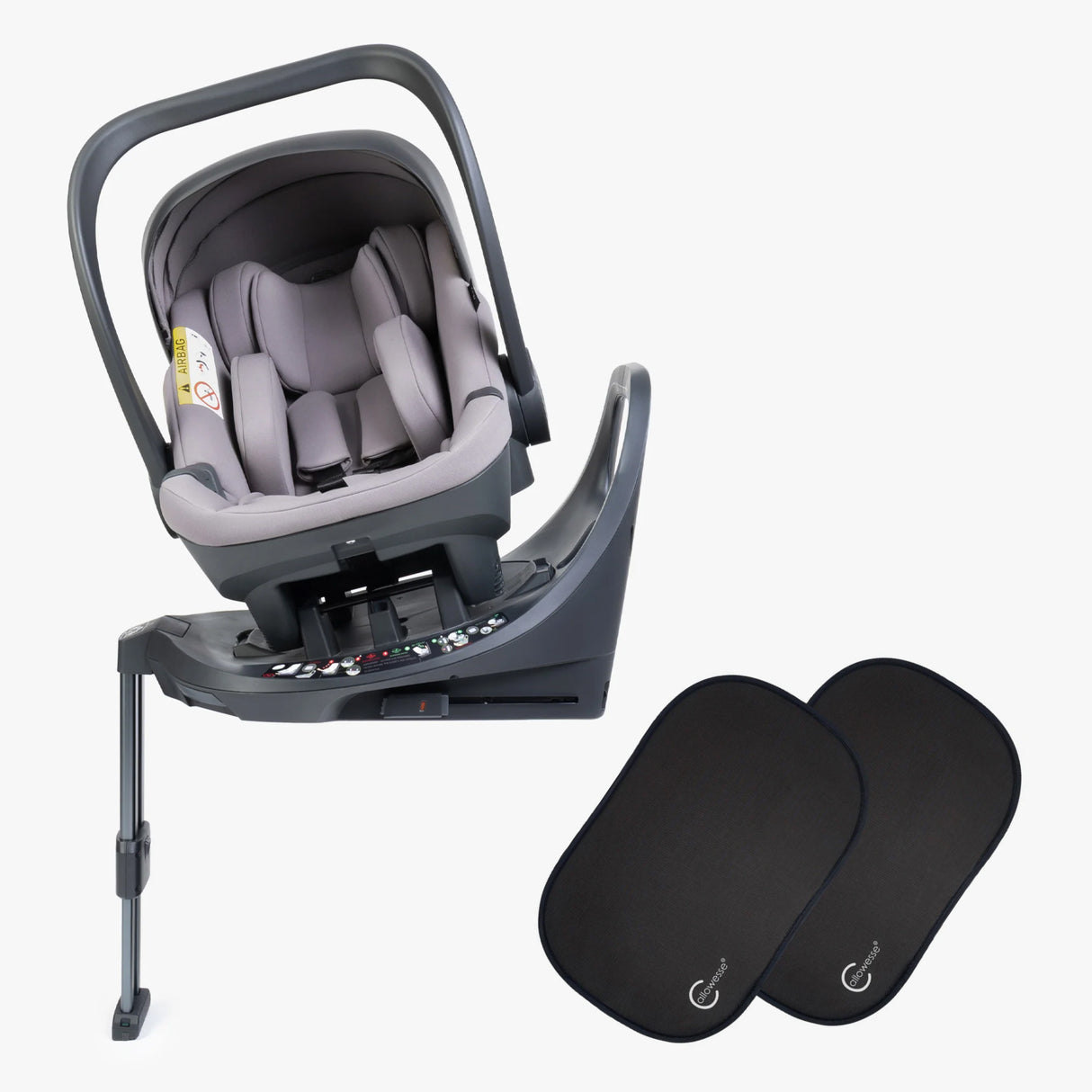 iCandy Cocoon 360 Car Seat & ISOFIX Base - Storm Grey