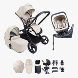 iCandy Core 2 Travel System with Cocoon 360 Car Seat and ISOFIX Base  - Sandstone