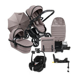 iCandy Peach 7 Complete Travel System with Maxi Cosi Pebble Pro 2 and ISOFIX Base - Porcini