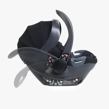 iCandy Cocoon 360 Car Seat & ISOFIX Base - Black