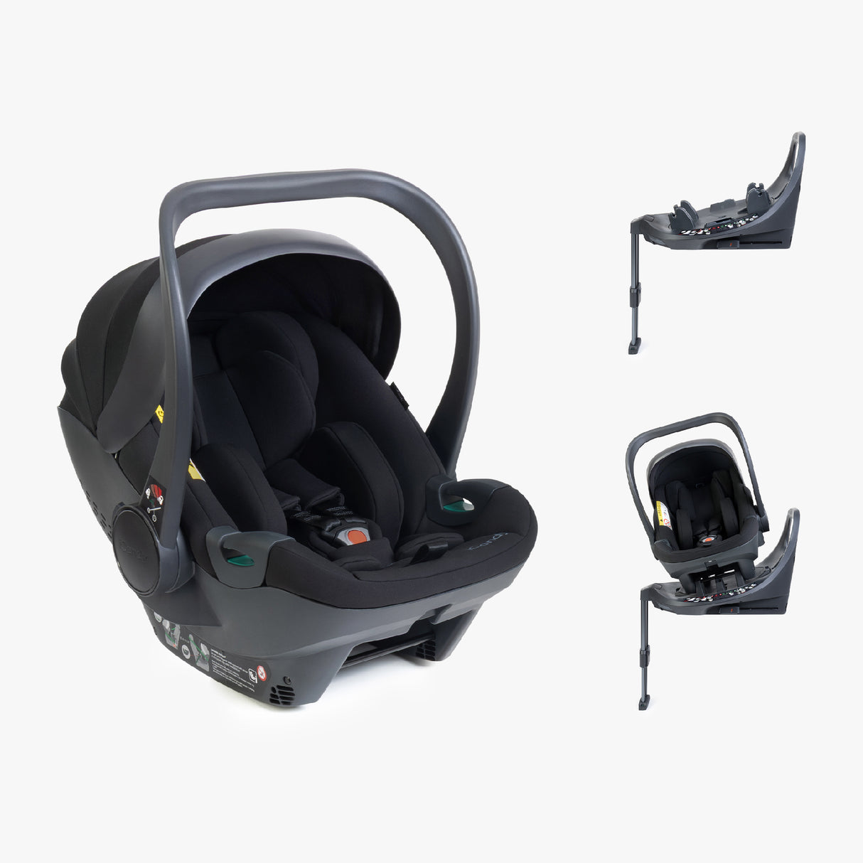 iCandy Cocoon 360 Car Seat & ISOFIX Base - Black