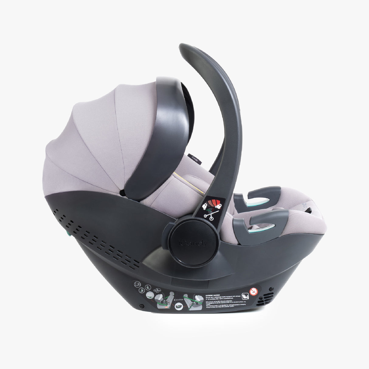 iCandy Cocoon 360 Car Seat & ISOFIX Base - Storm Grey