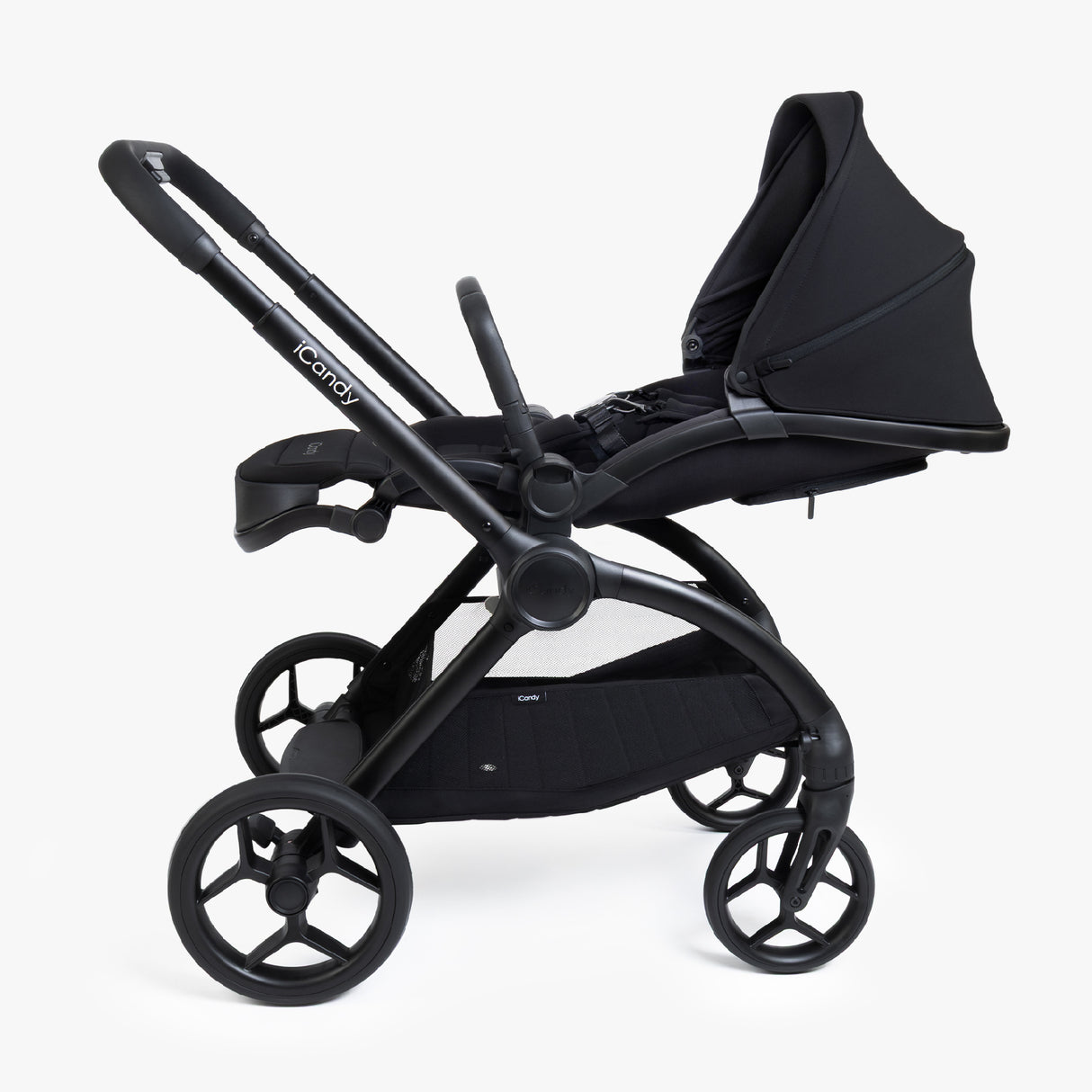 iCandy Core 2 Travel System with Cocoon 360 Car Seat and ISOFIX Base  - Black