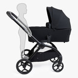 iCandy Core 2 Travel System with Cocoon 360 Car Seat and ISOFIX Base  - Black