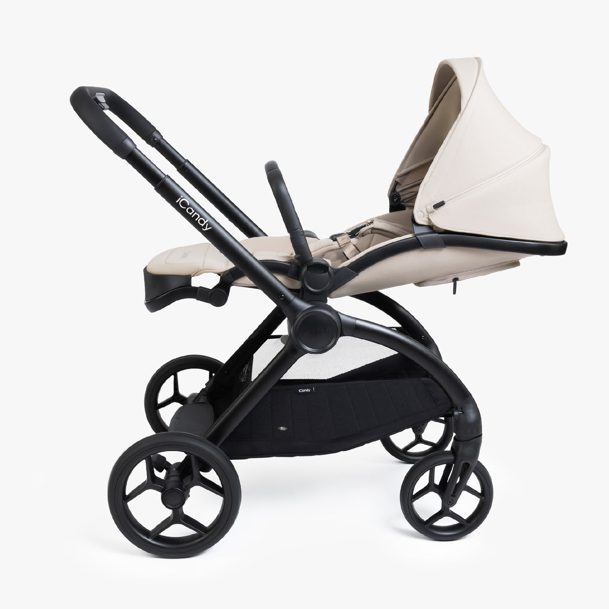 iCandy Core 2 Travel System with Cocoon 360 Car Seat and ISOFIX Base  - Sandstone