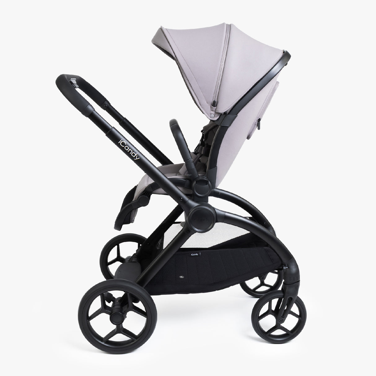 iCandy Core 2 Travel System with Cocoon 360 Car Seat and ISOFIX Base  - Storm Grey