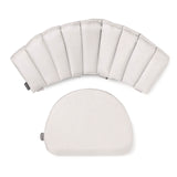 iCandy MiChair Complete All in One Highchair Bundle with Newborn Rocker - White & Pearl
