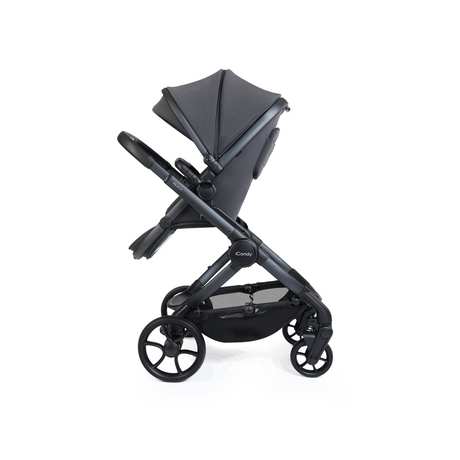 iCandy Peach 8 Complete Double Bundle with Cocoon 360 and ISOFIX Base - Grey