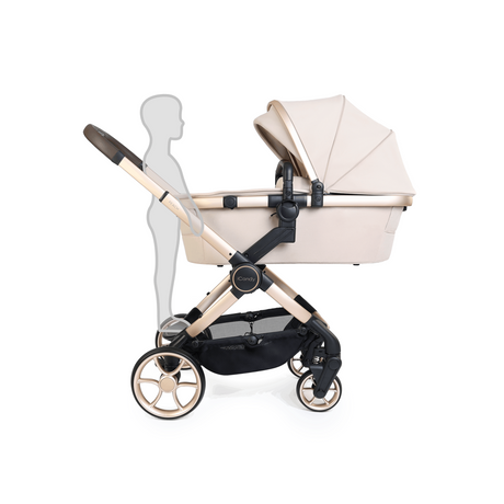 iCandy Peach 8 Editions Complete Double Bundle with Cocoon 360 and ISOFIX Base - Biscotti