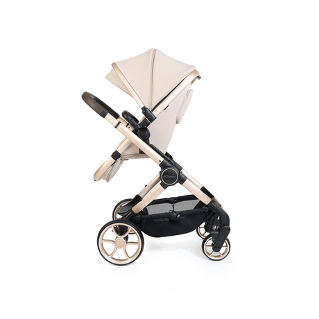 iCandy Peach 8 Editions Complete Double Bundle with Cocoon 360 and ISOFIX Base - Biscotti