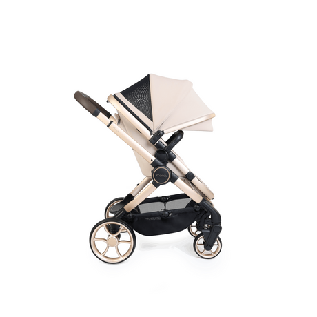 iCandy Peach 8 Editions Complete Double Bundle with Cocoon 360 and ISOFIX Base - Biscotti