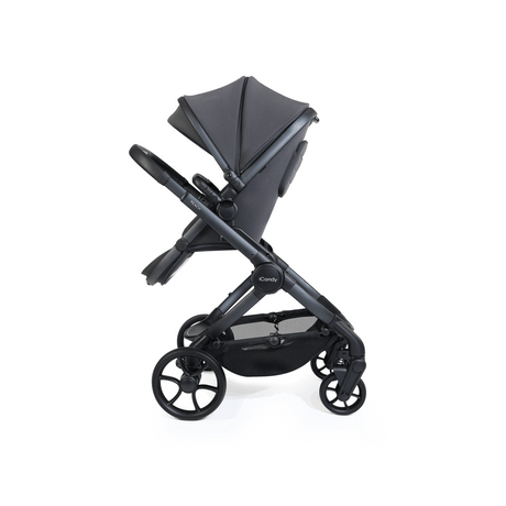 iCandy Peach 8 Complete Bundle with Cocoon 360 and ISOFIX Base - Grey
