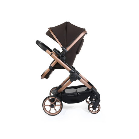 iCandy Peach 8 Editions Complete Double Bundle with Cocoon 360 and ISOFIX Base - Pecan
