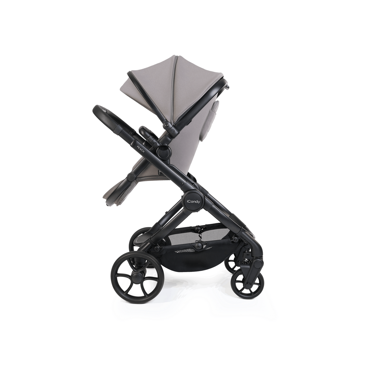 iCandy Peach 8 Complete Double Bundle with Cocoon 360 and ISOFIX Base - Porcini