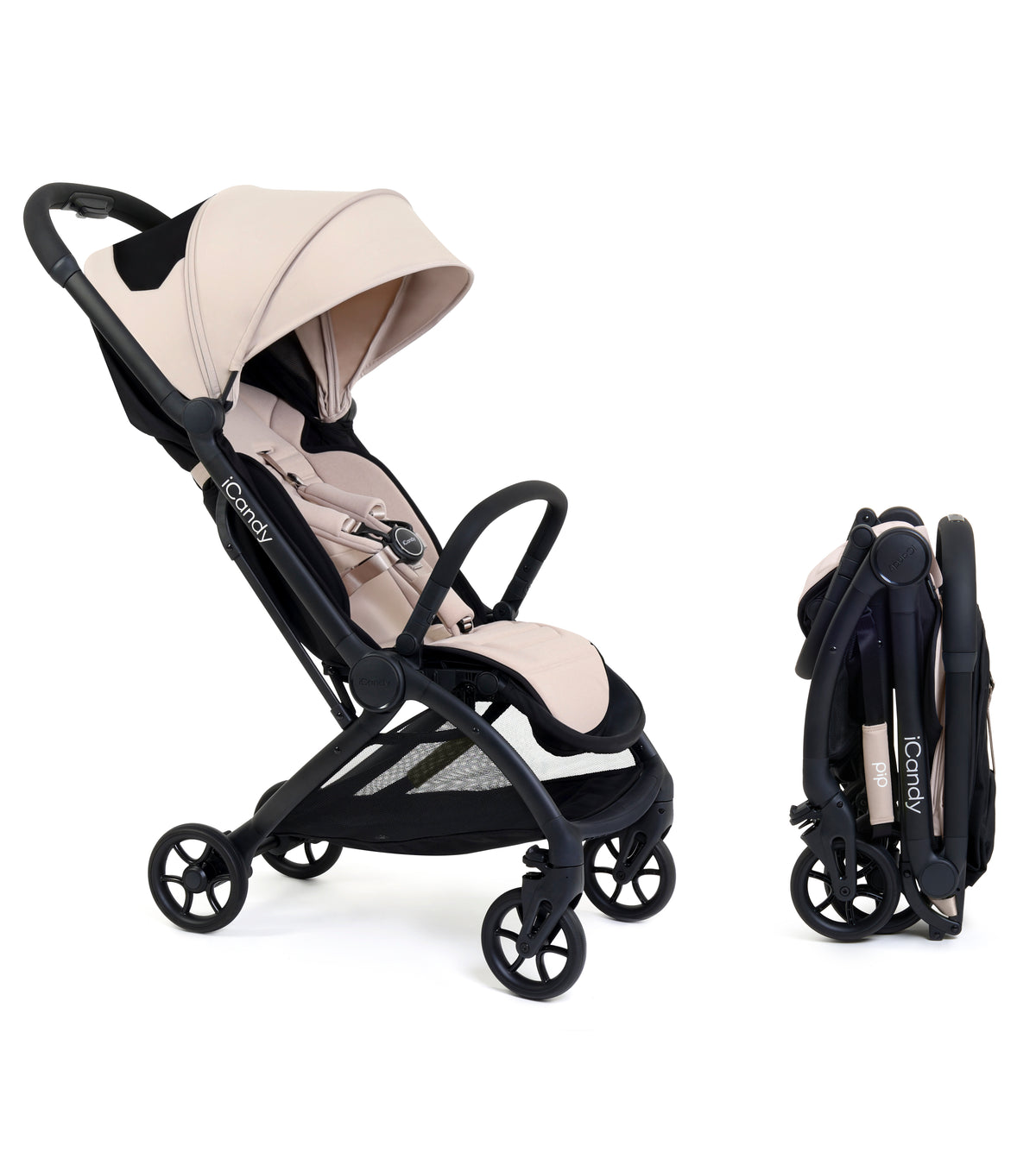 iCandy Pip Stroller & Footmuff - Latte
