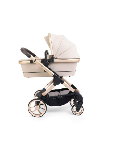 iCandy Peach 7 Complete Travel System with Maxi Cosi Pebble Pro 2 and ISOFIX Base - Biscotti