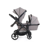 iCandy Peach 8 Complete Double Bundle with Cocoon 360 and ISOFIX Base - Porcini