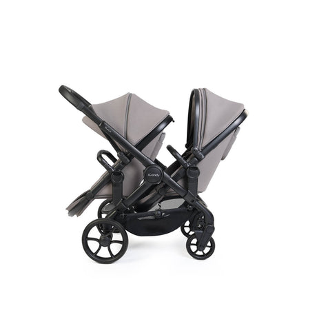 iCandy Peach 8 Complete Double Bundle with Cocoon 360 and ISOFIX Base - Porcini