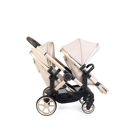 iCandy Peach 8 Editions Complete Double Bundle with Cocoon 360 and ISOFIX Base - Biscotti