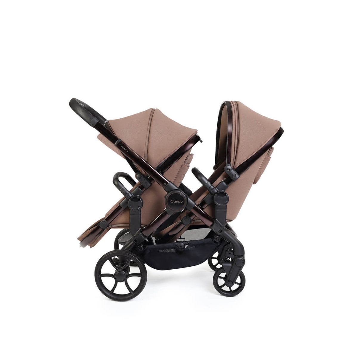 iCandy Peach 8 Editions Complete Double Bundle with Cocoon 360 and ISOFIX Base - Coco