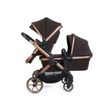 iCandy Peach 8 Editions Complete Double Bundle with Cocoon 360 and ISOFIX Base - Pecan